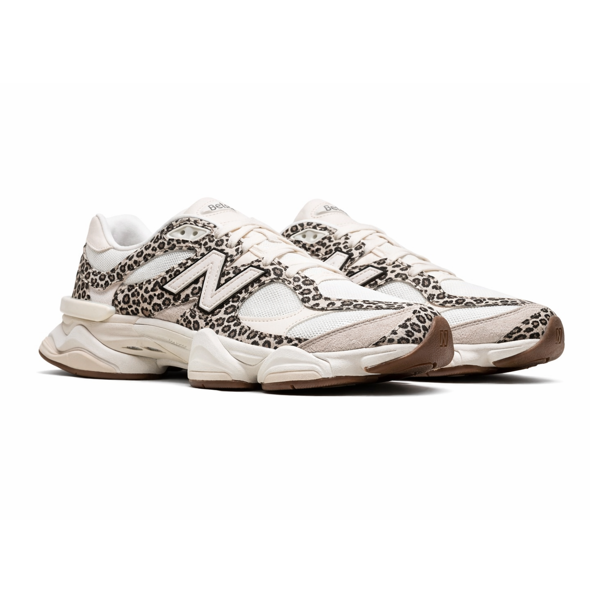 New Balance 9060 Leopard Beige Marrone Uomo Donna - 2