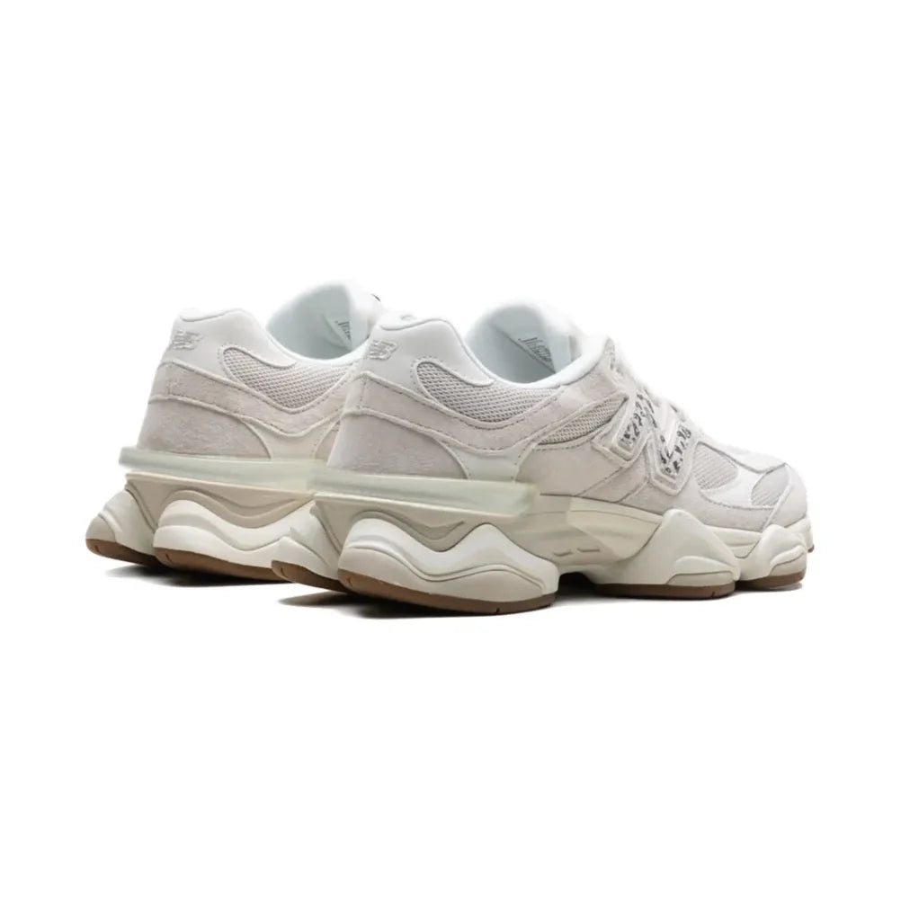 New Balance 9060 Sea Salt Leopard Print Bianco Panna Uomo Donna - 3