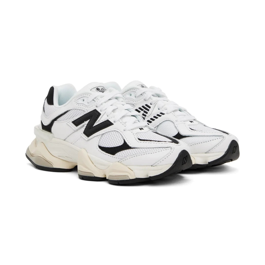 New Balance 9060 Bianco Nero Uomo Donna Sneakers - 2