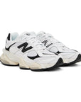 New Balance 9060 Bianco Nero Uomo Donna Sneakers - 2
