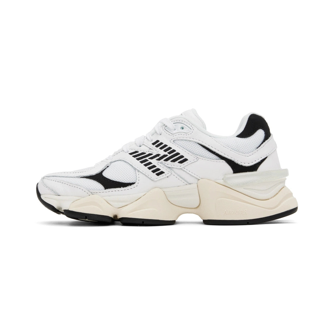 New Balance 9060 Bianco Nero Uomo Donna Sneakers - 4
