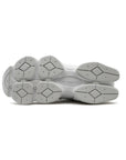 new balance 9060 white monochrome sneakers dettaglio suola