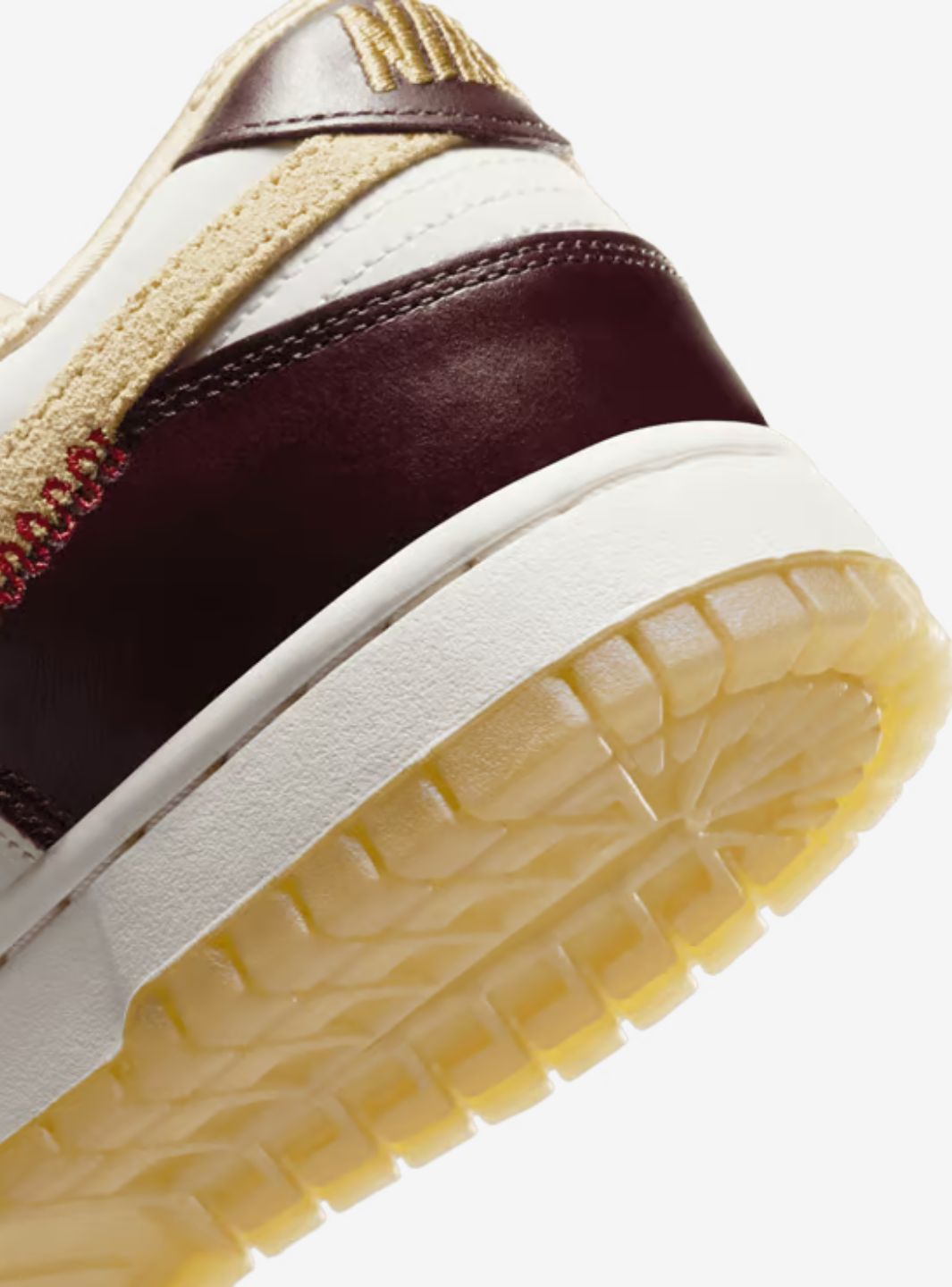 Nike Dunk Low LX Year of the Snake sneakers basse uomo e donna in pelle multicolore, dettaglio tomaia