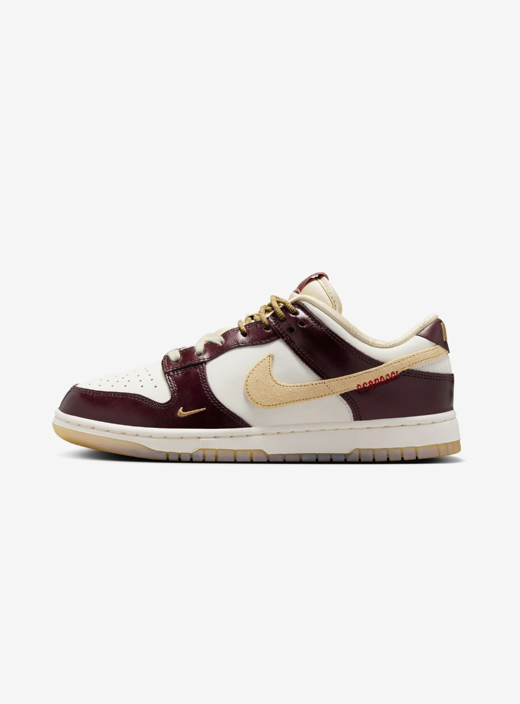 Nike Dunk Low LX Year of the Snake sneakers basse uomo e donna in pelle multicolore, vista laterale