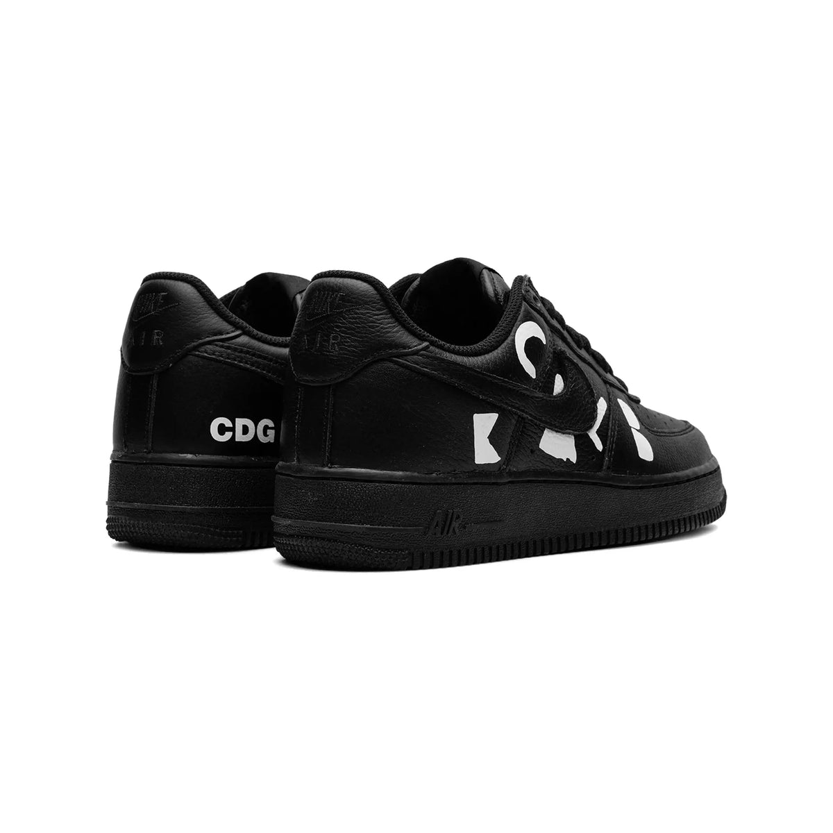 Nike Air Force 1 Low Retro SP BLACK Comme des Garçons Nero Uomo Donna - 3