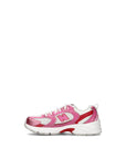 New Balance 530 sneakers bambini in rosa rosso - vista dettaglio