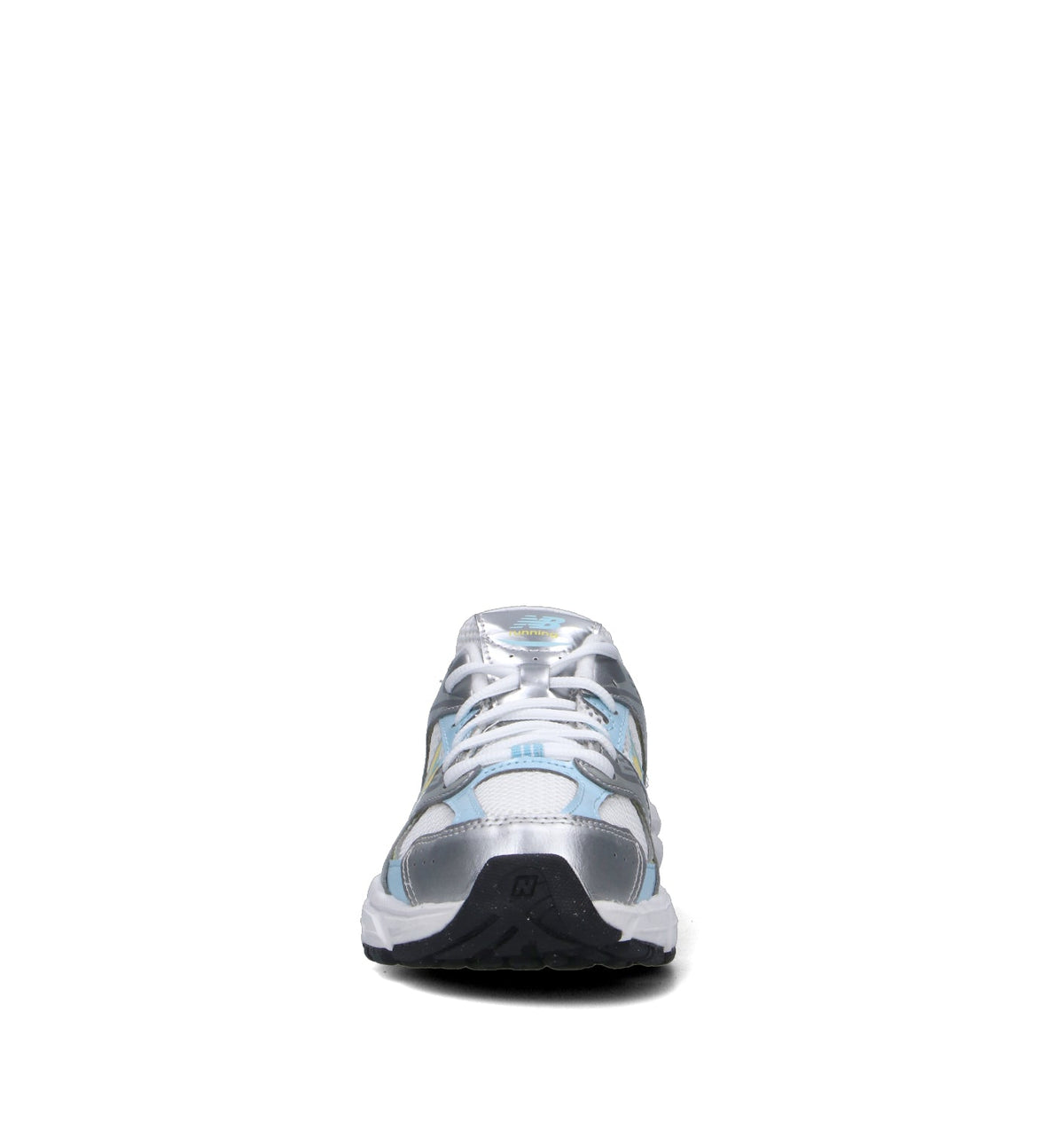 New Balance 530 sneakers bambini in argento metallizzato azzurro - vista dettaglio