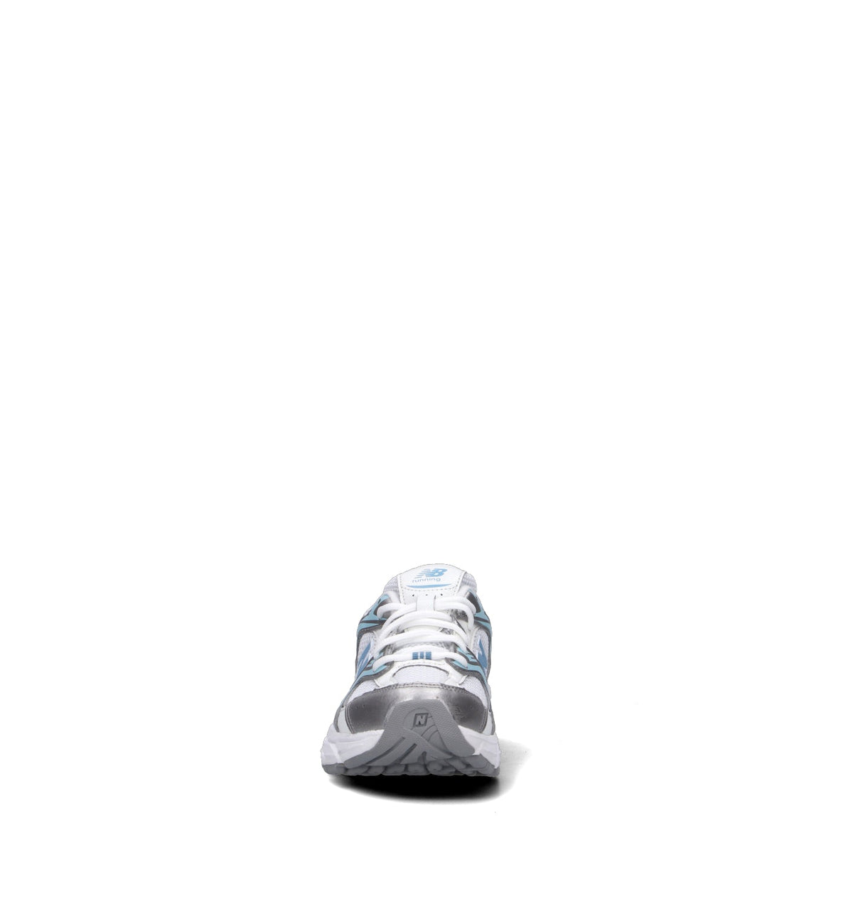 New Balance 530 sneakers bambini in bianco azzurro sea salt - vista dettaglio