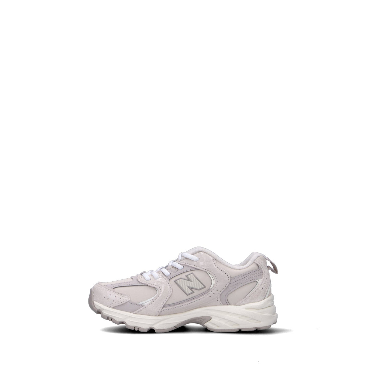 New Balance 530 sneakers bambini in grigio moonbeam - vista dettaglio