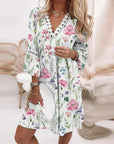 Cassandra Summer Dress - Lightness florel ed Elegance rilassato
