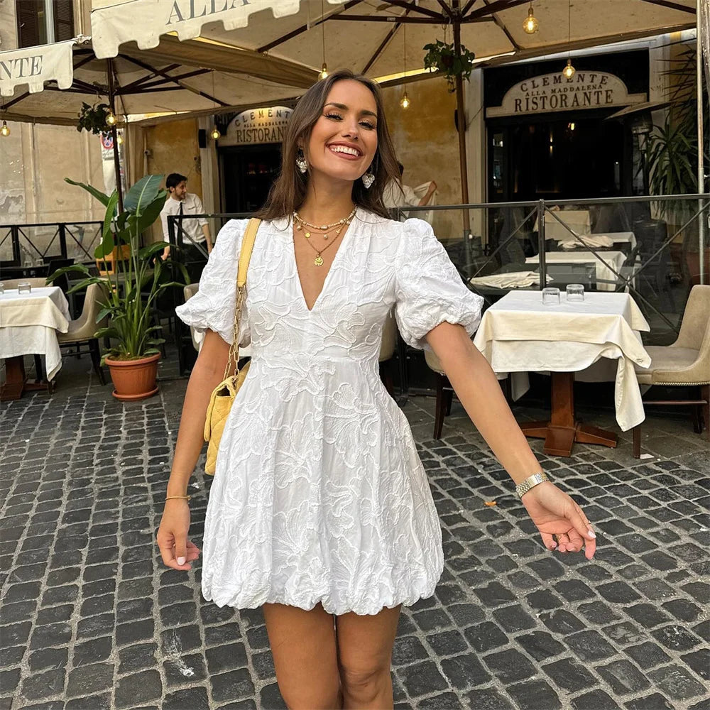 Abito da donna Charlotte - abito elegante con un design senza tempo in tessuto lussuoso e confortevole