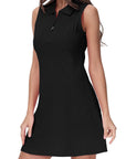 Rubi Robe Polo Donna – Abito Sportivo Senza Maniche con Collo con Zip Tessuto Traspirante Tennis Golf Estate