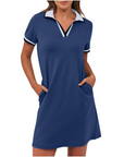 Vestito Polo Donna – Taglio Casual Sport-Chic con Tasche