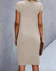 Sarah | Abito Midi Donna con Taglio Senza Tempo