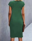 Sarah | Abito Midi Donna con Taglio Senza Tempo
