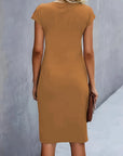 Sarah | Abito Midi Donna con Taglio Senza Tempo