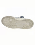 Sneakers Adidas Forum Low x Quiccs in Denim Effetto Lavato Blu Bianco