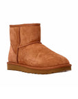 UGG Classic Camel stivali uomo e donna in pelle scamosciata e montone cammello, vista frontale