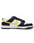 Nike Dunk Low Nero Giallo Ottico e Bianco Scarpe Uomo