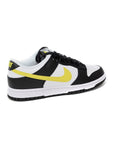 Nike Dunk Low Nero Giallo Ottico e Bianco Scarpe Uomo