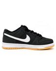 Nike Dunk Low SB Nero e Bianco Suola Gum Uomo