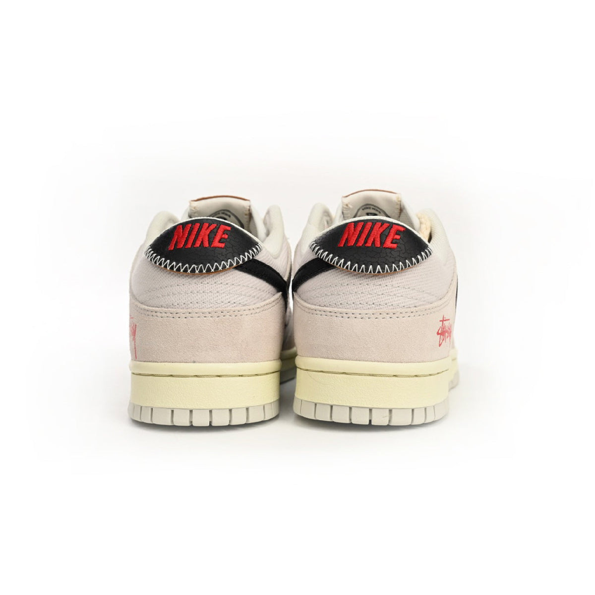 Nike Dunk Low SB Bianca e Nera Stussy Limited Edition Uomo