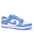 Nike Dunk Low Azzurro University Blue e Bianco Uomo