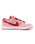 Nike Dunk Low SB Rosa e Rosso StrangeLove Skateboards Uomo