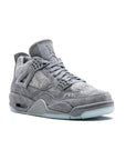 Nike Air Jordan 4 Retro Kaws Grigio Suede Limited Edition Uomo
