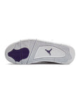 Nike Air Jordan 4 Retro Metallic Purple Bianco Viola Uomo