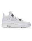 Nike Air Jordan 4 Retro Pure Money Bianco Argento Uomo