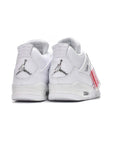 Nike Air Jordan 4 Retro Pure Money Bianco Argento Uomo
