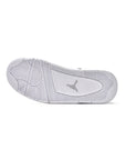 Nike Air Jordan 4 Retro Pure Money Bianco Argento Uomo