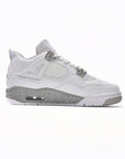 Nike Air Jordan 4 Retro White Oreo Bianco Grigio Uomo