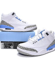 Nike Air Jordan 3 Retro UNC Bianco/Azzurro Cemento Classiche