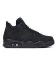 Nike Air Jordan 4 Retro Black Cat Total Black Uomo