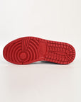 Nike Air Jordan 1 Retro High Satin Black Toe Rosso Nero Bianco