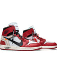 Nike Air Jordan 1 Retro High x Off-White Chicago Rosso Bianco Nero