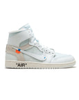Nike Air Jordan 1 Retro High x Off-White Euro Bianco Neutro Uomo Donna
