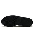 Nike Air Jordan 1 High Silver Toe Argento e Nero in Pelle