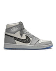 Nike Air Jordan 1 Alta x Dior Grigio Pelle Premium