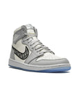 Nike Air Jordan 1 Alta x Dior Grigio Pelle Premium