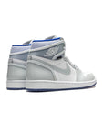 Nike Air Jordan 1 High Zoom Racer Blue Bianco Grigio Uomo Donna