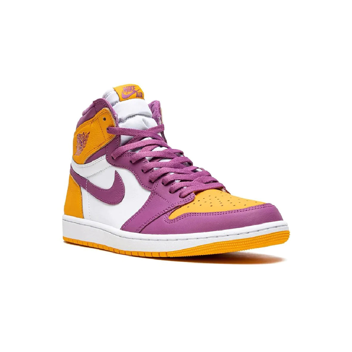 Nike Air Jordan 1 High OG Viola e Giallo Brotherhood