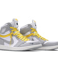 Nike Air Jordan 1 High Switch Grigio Smoke e Giallo