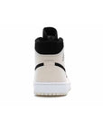 Nike Air Jordan 1 Mid Arancione Chiaro Nero Bianco Pelle Premium