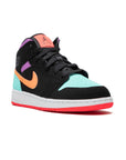 Nike Air Jordan 1 Mid Nero Multicolore Candy Retro