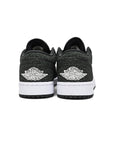 Nike Air Jordan 1 Low Nero Pelle Stampa Elephant