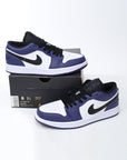 Nike Air Jordan 1 Low Viola Court Pelle Premium