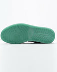 Nike Air Jordan 1 Low Verde Menta Nero Bianco Pelle Premium